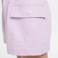 Nike Sportswear Girls' Woven Cargo шорти колір фіолетовий