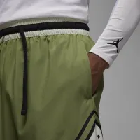 Nike Jordan Dri-FIT Sport мужские Woven Diamond шорты цвет зеленый