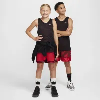 Nike Big детские Dri-FIT Reversible Jersey цвет черный