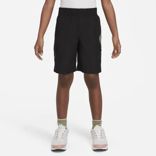 Nike Little дитячі Cargo шорти колір чорний