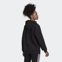 Кофта/футболка adidas Essentials Logo Boyfriend Fleece Толстовка з капюшоном HD1756 - Чорні