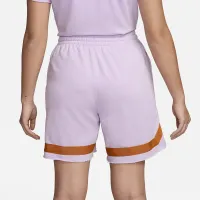 Nike Swoosh Fly жіноча French Terry баскетбольні шорти колір фіолетовий