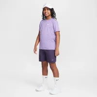 Nike Multi Big дитячі Dri-FIT тренувальні шорти колір фіолетовий