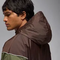 Nike Jordan Brooklyn чоловічі Hooded Draft Куртка колір коричневий