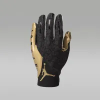 Nike Jordan Knit Metallic Football Gloves (1 пара) колір чорний