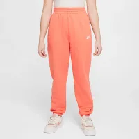 Nike Sportswear Club Fleece Big дитячі Loose Pants Orange