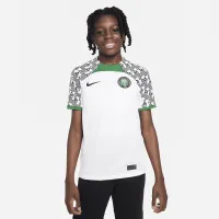 Nigeria 2022/23 Stadium Away Big дитячі Nike Dri-FIT Soccer Jersey колір білий
