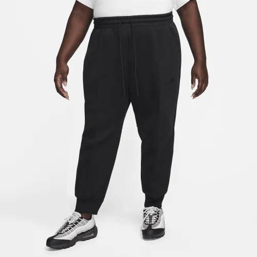 Nike Sportswear Tech Fleece женская Mid-Rise Joggers (большие размеры) цвет черный