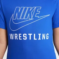 Nike Swoosh Big дитячі Wrestling футболка блакитний