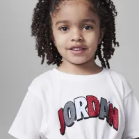 Nike Jordan Jumpman Twinkle Toddler French Terry шорти комплект колір червоний