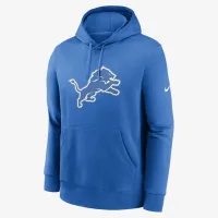Detroit Lions Club Logo чоловічі Nike NFL Pullover Толстовка з капюшоном блакитний
