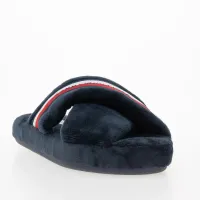 Kapcie Tommy Hilfiger Comfy Home Slippers With Straps FW0FW06587-DW5 - Cиний