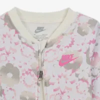 Nike Flow-Ral Baby Printed Footed Coverall цвет белый