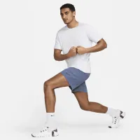 Nike Dri-FIT мужские Fitness футболка цвет серый
