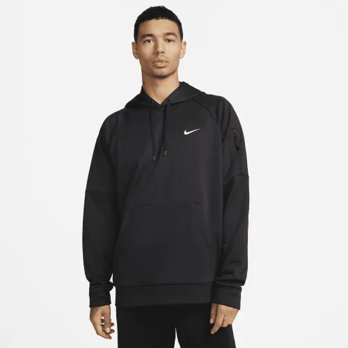 Nike Therma чоловічі Therma-FIT Hooded Fitness Pullover колір чорний