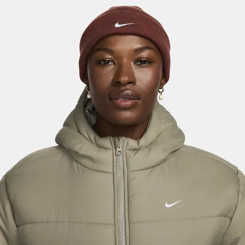 Nike Terra Swoosh Beanie цвет коричневый