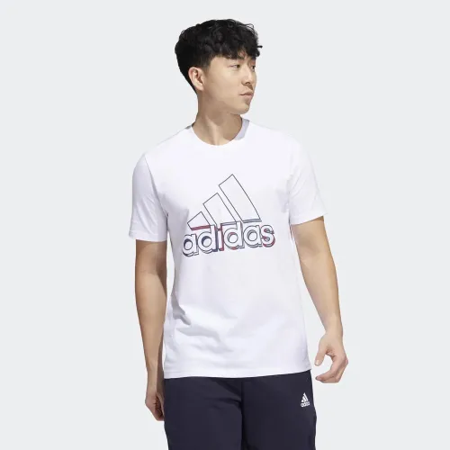 Футболка adidas Dynamic Sport Graphic HK9160 - Біла