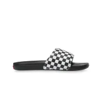 Шлёпанцы Vans Checkerboard La Costa Slide-On VN0A5HF527I1 - Черно-Белые