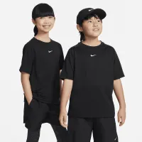 Nike Multi Big дитячі (для хлопчиків) Dri-FIT тренувальні Top колір чорний
