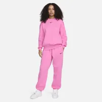 Nike Sportswear Phoenix Fleece жіноча оверсайз Crew-Neck світшот Pink
