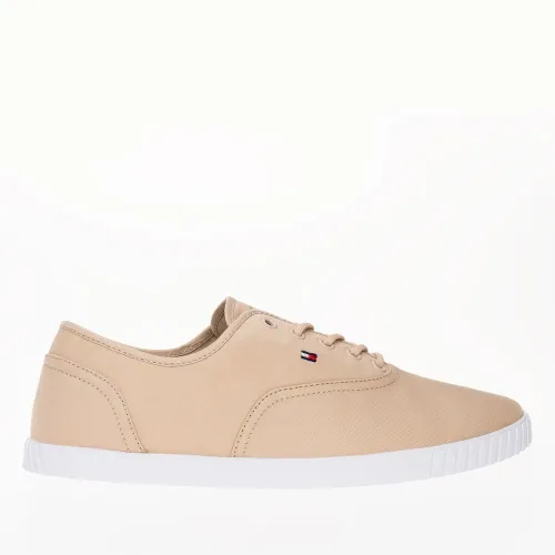 Кроссовки Tommy Hilfiger Canvas Lace Up FW0FW07805-TRY - Розовые