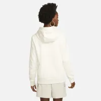 Nike Sportswear Club Fleece женская Pullover Толстовка с капюшоном цвет коричневый