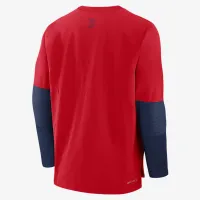 Boston цвет красный Sox Authentic Collection Player мужские Nike Dri-FIT MLB Pullover Куртка цвет красный