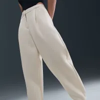Nike Sportswear Modern Fleece женская Mid-Rise Loose Pants цвет коричневый