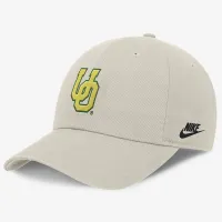 Oregon Ducks Legacy Club Swoosh мужские Nike Dri-FIT College Adjustable Hat цвет коричневый