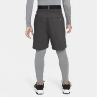 Nike Pro Dri-FIT Big дитячі (для хлопчиків) Tights колір сірий