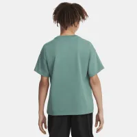 Nike Sportswear Big детские футболка цвет зеленый