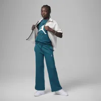 Nike Jordan Icon Play Big детские Open Pants цвет зеленый