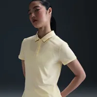 Nike Victory женская Dri-FIT Short-Sleeve для гольфа Polo цвет коричневый