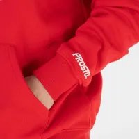 Кофта/футболка Prosto Klasyk Толстовка с капюшоном KL232MSWE2094 - Красная