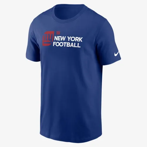 New York Giants Team Outline Essential футболка чоловічі Nike NFL футболка блакитний