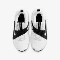 Nike Team Hustle D 12 Big детские баскетбольные Кроссовки цвет белый