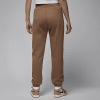 Nike Jordan Flight Fleece жіноча Pants колір коричневий