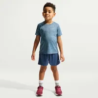Nike Dri-FIT Little детские футболка and шорты набор синий