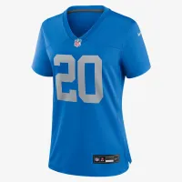 Barry Sanders Detroit Lions женская Nike NFL Game Football Jersey синий