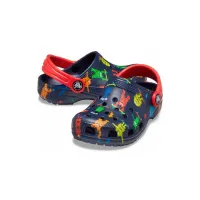 Шлёпанцы Crocs Toddler Classic Easy Icon Clog 207592-410 - разноцветная