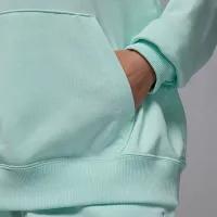 Nike Jordan Brooklyn Fleece жіноча Pullover Толстовка з капюшоном колір зелений