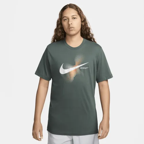 Nike Sportswear чоловічі футболка колір зелений