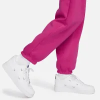 Nike Sportswear Phoenix Fleece женская С высокой Талией оверсайз Sweatpants Pink