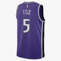 De'Aaron Fox Sacramento Kings 2024/25 Hardwood Classics чоловічі Nike Dri-FIT NBA Swingman Jersey колір фіолетовий
