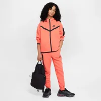 Nike Sportswear Tech Fleece Big дитячі (Girls') Full-Zip Толстовка з капюшоном Orange