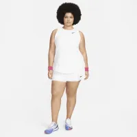 NikeCourt Dri-FIT Victory женская Tennis юбка (большие размеры) цвет белый