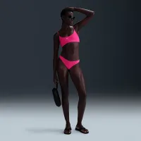 Nike Swim Essential женская Bralette Bikini Top Pink