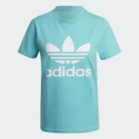 Футболка adidas Adicolor Classics Trefoil Tee HE6869 - Голубая