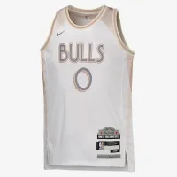 Coby цвет белый Chicago Bulls 2024/25 City Edition Big детские Nike Dri-FIT NBA Swingman Jersey цвет белый