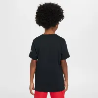 Nike Little дитячі Brandmark Swoosh футболка колір чорний